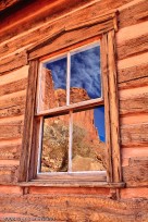 reflection, butte, capitol reef, 